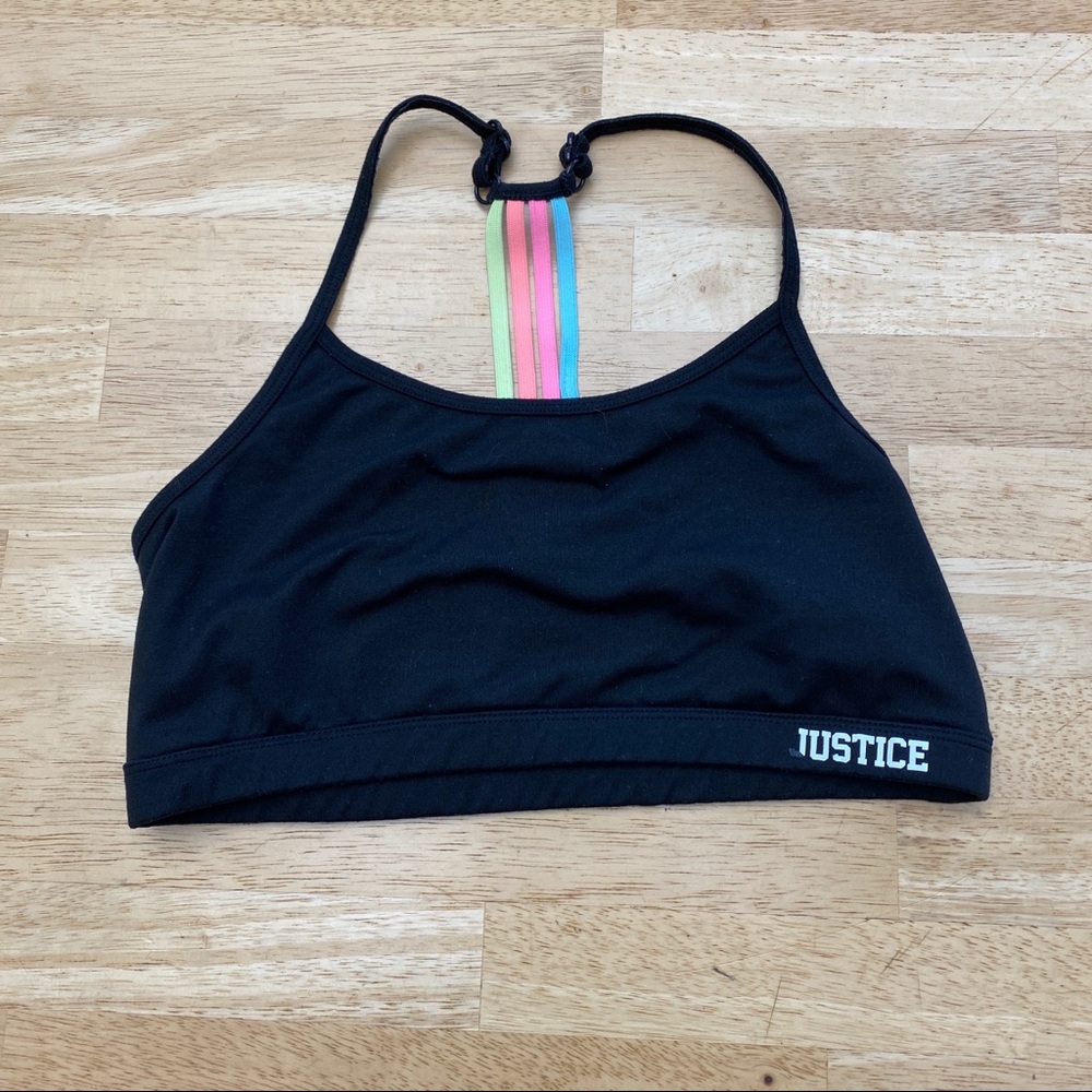 Justice Rainbow Sports Bra